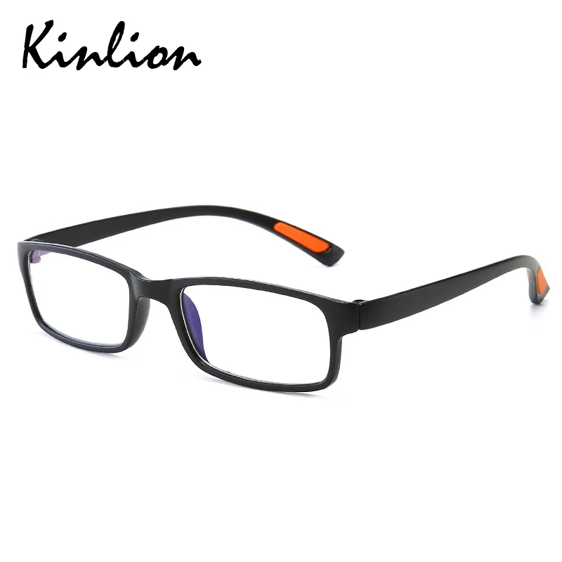 Мужские и женские очки для чтения Kinlion с защитой от синего света квадратный синий