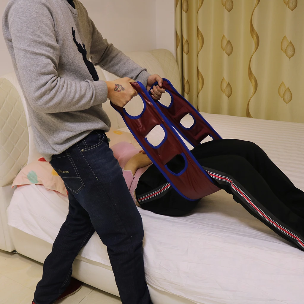 

Transfer Board Belt Patient Medical Wheelchair Sliding Lifting Sling Transferring Turning Patients Care Safety for Disabled