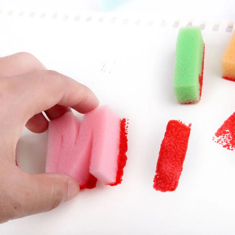 26 шт./компл. детский художественный инструмент игрушки для рисования губка