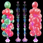 Подставка для воздушных шаров на день рождения, подставка для воздушных шаров, колонна для рождественских шаров, украшение для дня рождения ребенка, вечевечерние НКИ, декор для детей и взрослых, свадьбы