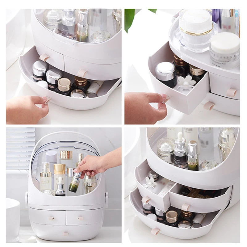 

Cosmetics storage box waterproof and dustproof bathroom Large makeup organizer organizers tools skin care jewelry storage drawer