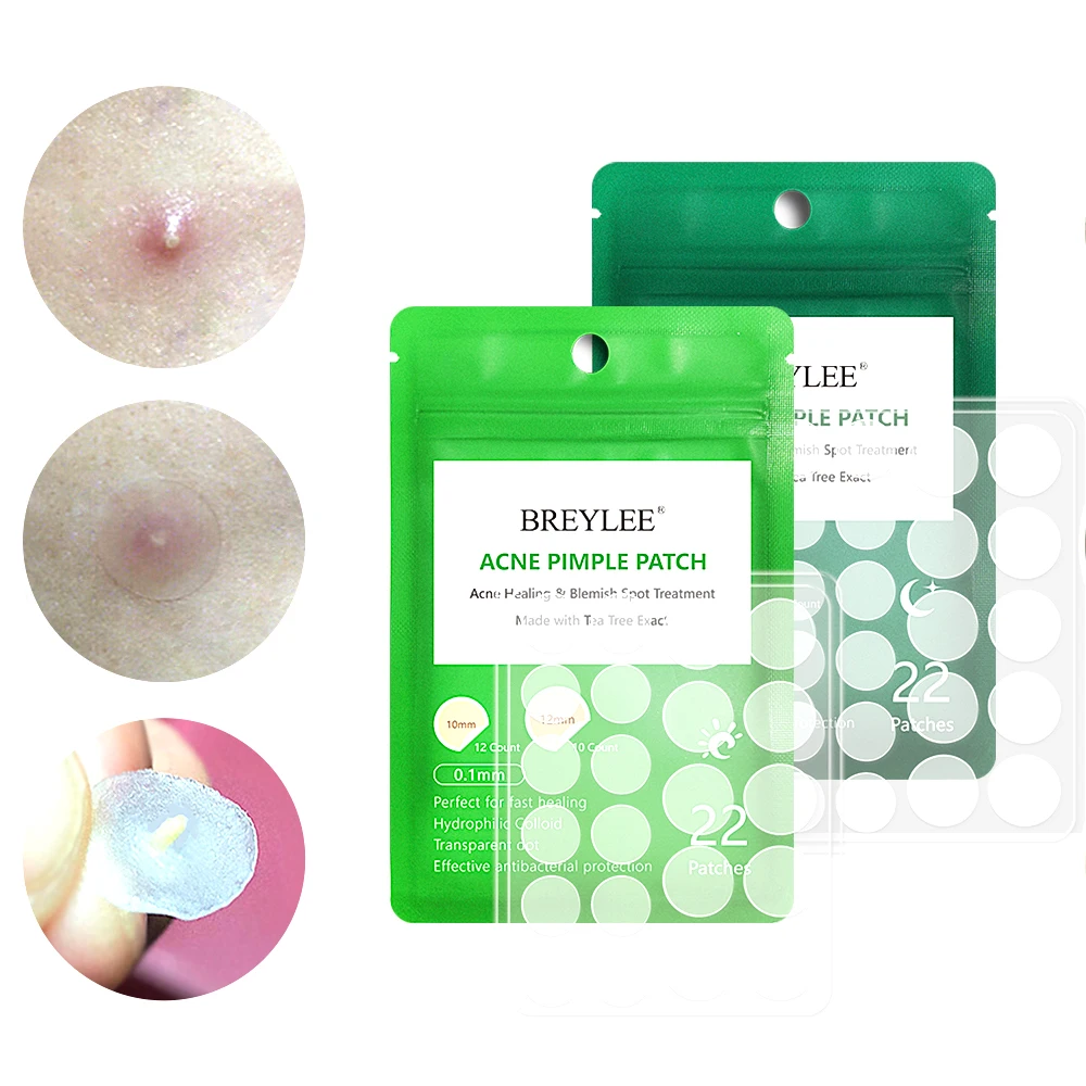 

Acne Pimple Patch Stickers Acne Treatment Remover Tool Blemish Spot Facial Mask Skin Care Waterproof 22 Patches Acne Patch