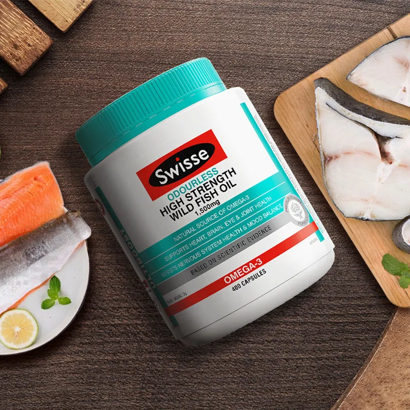 Дикое Рыбное масло без запаха 1500 мг 400 капсул|Автозагары и бронзаторы для тела| |