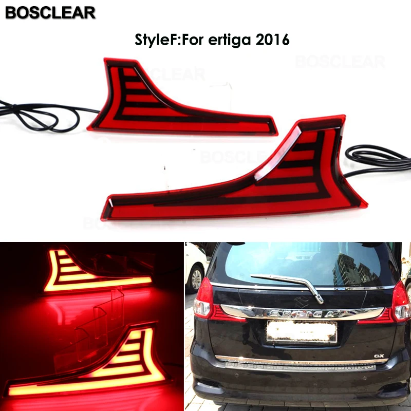 Светодиодный задний фонарь красный бампер отражатель светильник Лампа Стоп