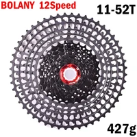 bolany mtb 12 speed 11 52t cassette 365g ultralight bicycle flywheel 12t bike freewheel parts mountain for shiman0 hg system