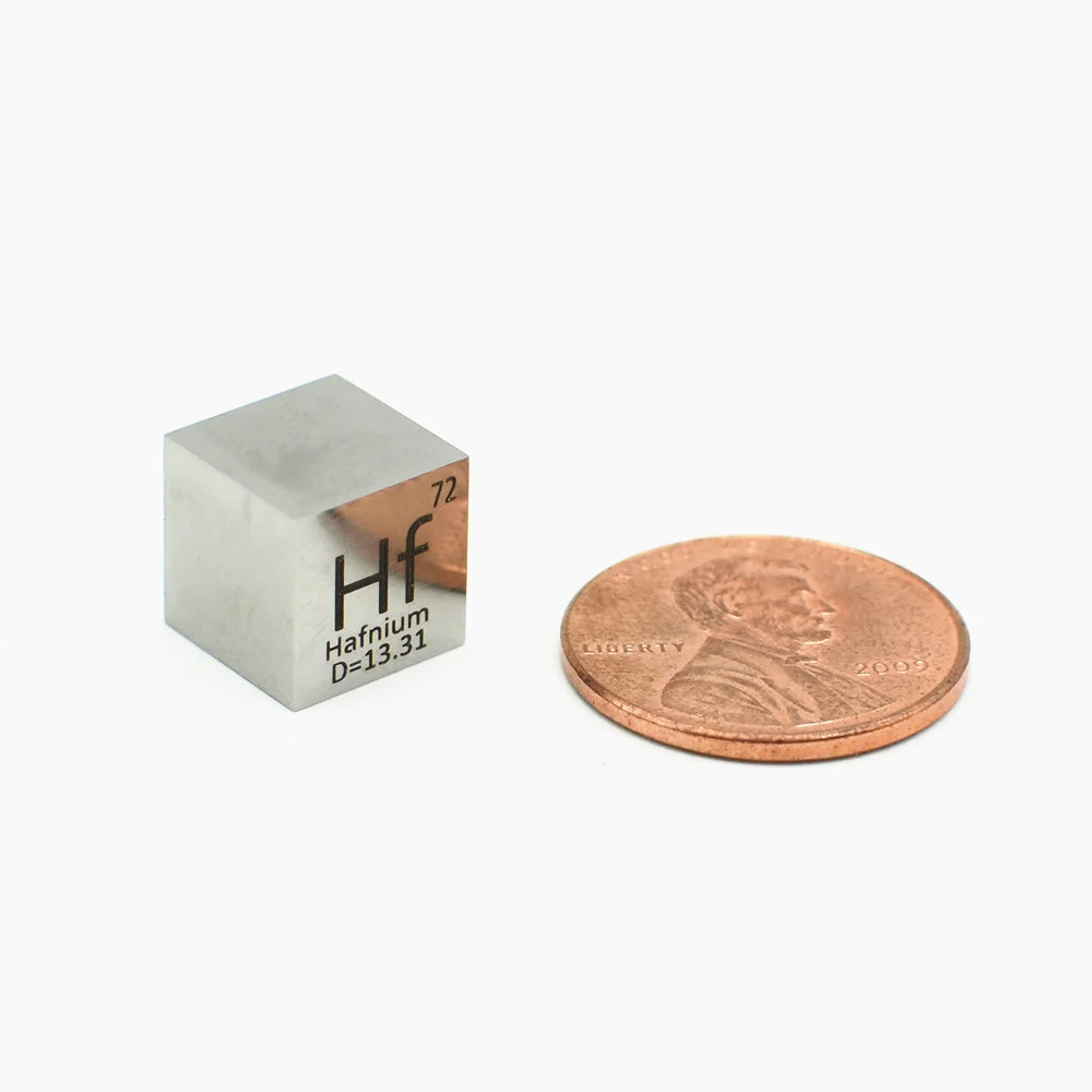 

Hafnium Polished Cube Hf Luxury Mirror Shining Metal Element Collection Science Experiment 10x10x10mm Density Development