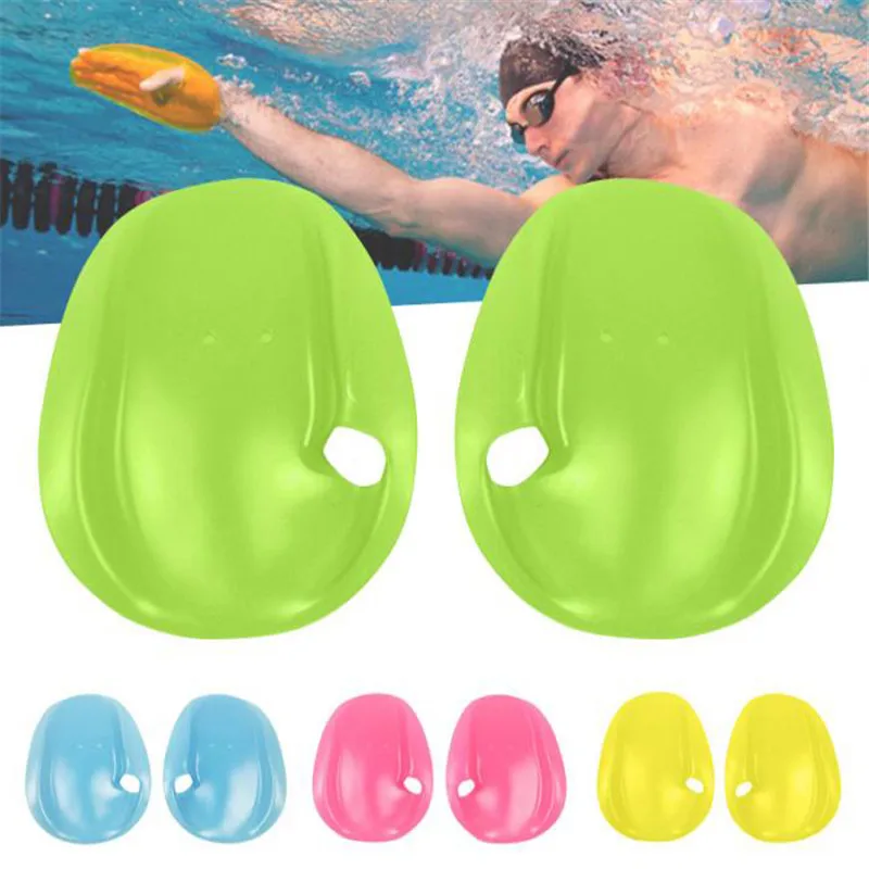 

Swimming Stroke Professional Adjustable Silicon Hand Paddle Water Sports Swimming Training Accessories