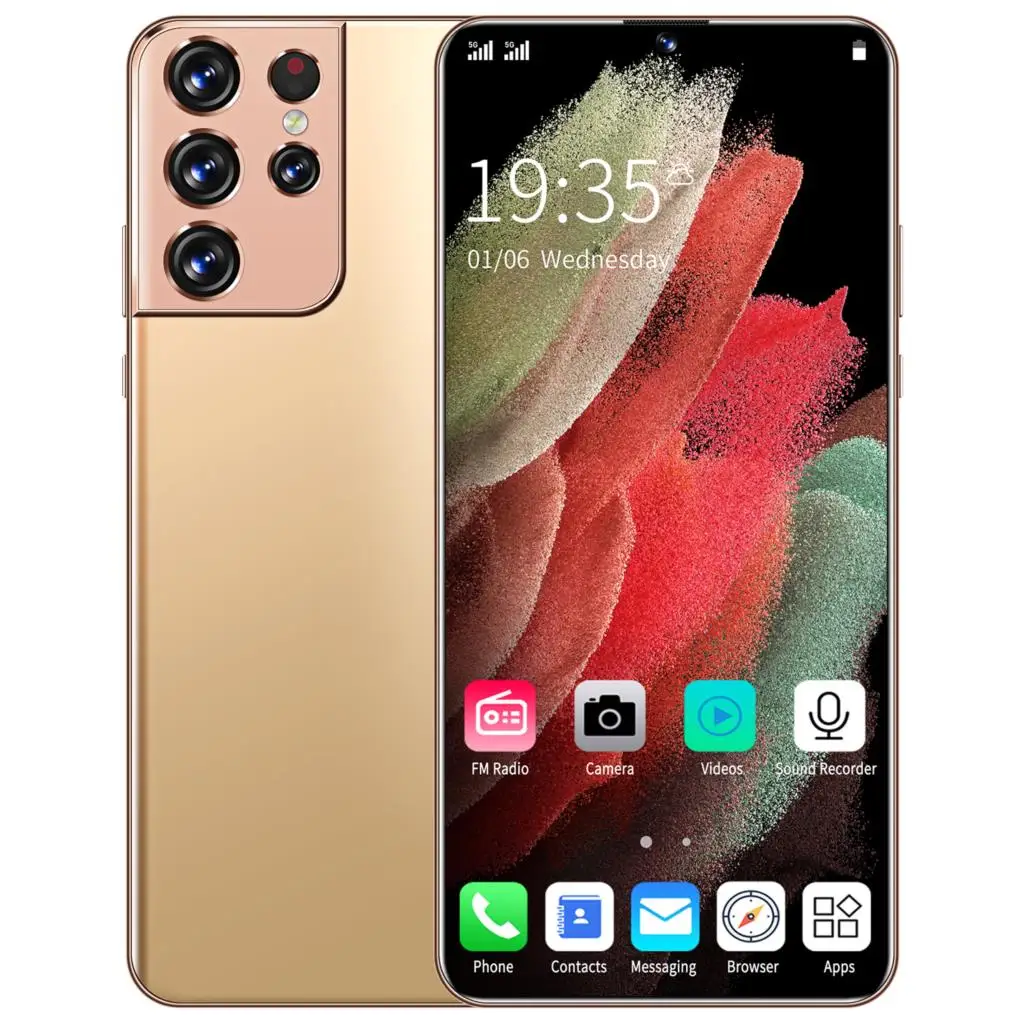 

Smartphone Android S31Ultra 8+256GB 6.6 Inch 5G Network Smart Phone Face Fingerprint ID 10 Core 24+50MP Global Version 24+50MP