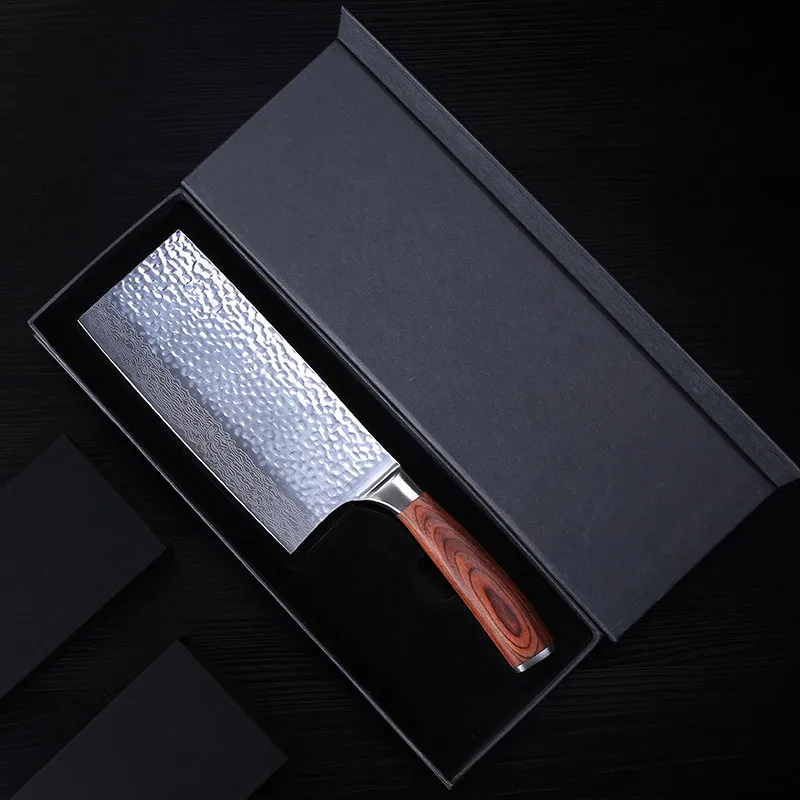 

Hamer in de vorm van een keukenmes, roestvrij staal, vleessnijdend keukenmes, set van roestvrij stalen keukenmes