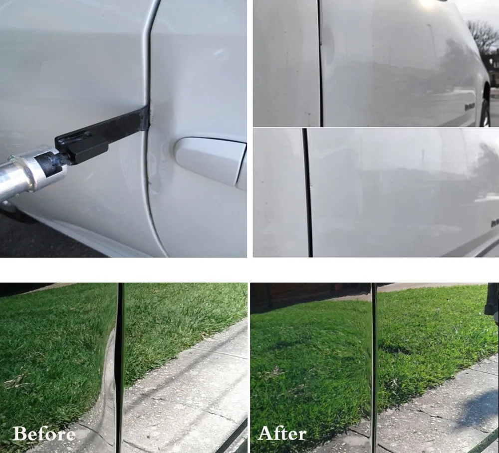 RÉPARATION DE DÉBOSSELAGE SANS PEINTURE OUTILS POUR LA DES BORDS PORTE ET GARDE-ROBE DOMMAG |