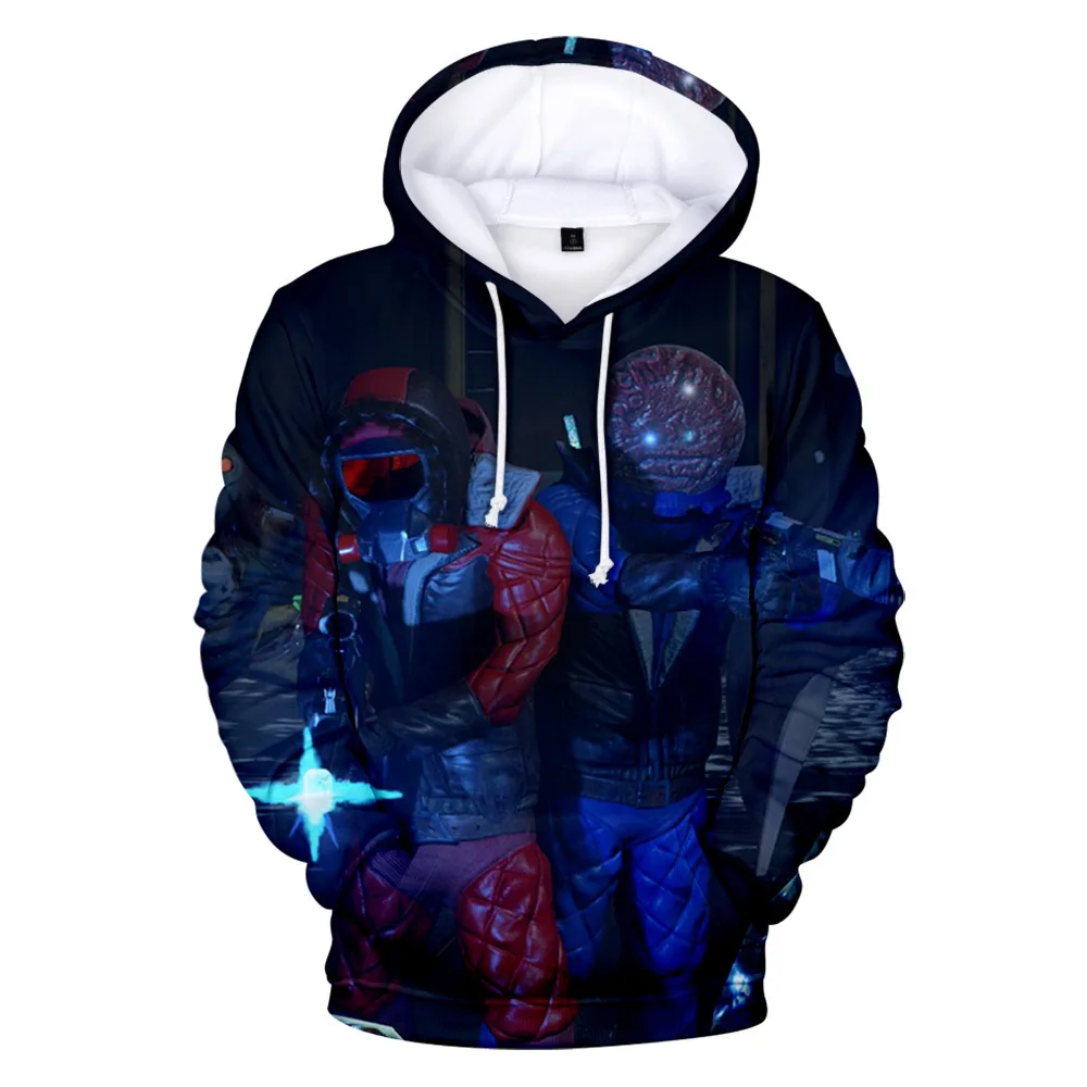 

2020 New 3D unfortunate spacemen Hoodies Men/women Cartoon Element Hoodie Personality Casual Children Long Sleeve Pullover