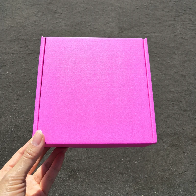 5 шт./10 шт./Крафтовая коробка цветная упаковка маленькая Подарочная пустая