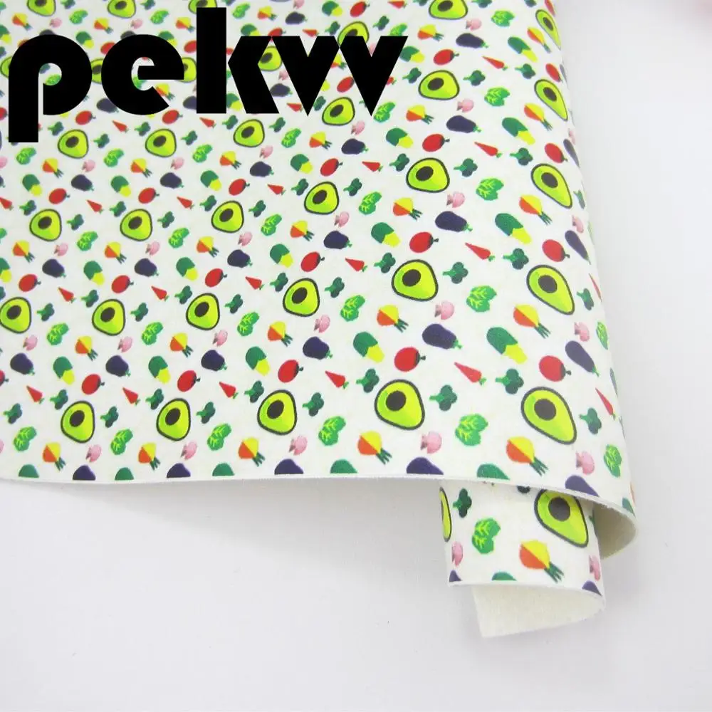 PR045 Pekvv 21 см X 30 см A4 лист Цветы искусственная Синтетическая кожаная ткань для волос луки серьги Узелок сумки украшения PR007 - Цвет: PR045