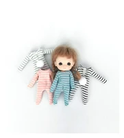 ob11 doll clothes ob11 baby clothes striped clothes for obitsu11 molly gsc body 18 112 bjd yuan nai bjd doll accessories