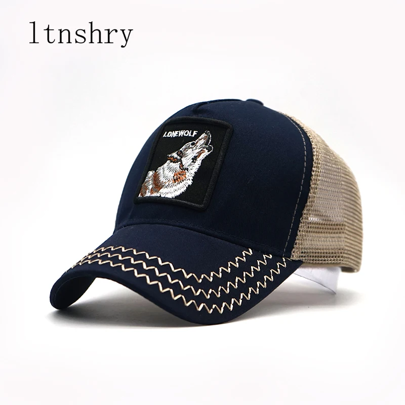 Летняя кепка для водителя грузовика сетчатая бейсболка в стиле хип хоп шапки