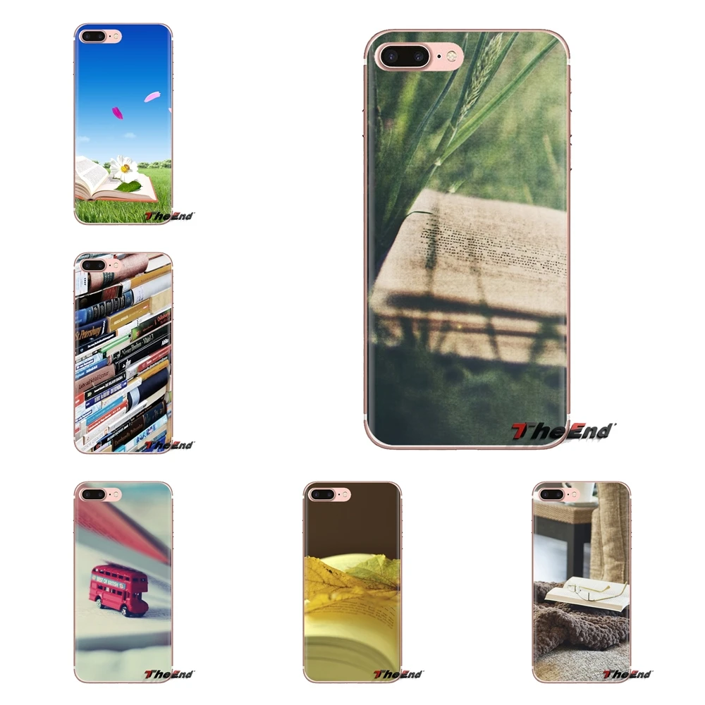 Wallpaper Book For Samsung Galaxy S2 S3 S4 S5 MINI S6 S7 edge S8 S9 Plus Note 2 3 4 5 8 Coque Fundas Transparent Soft Shell Case |