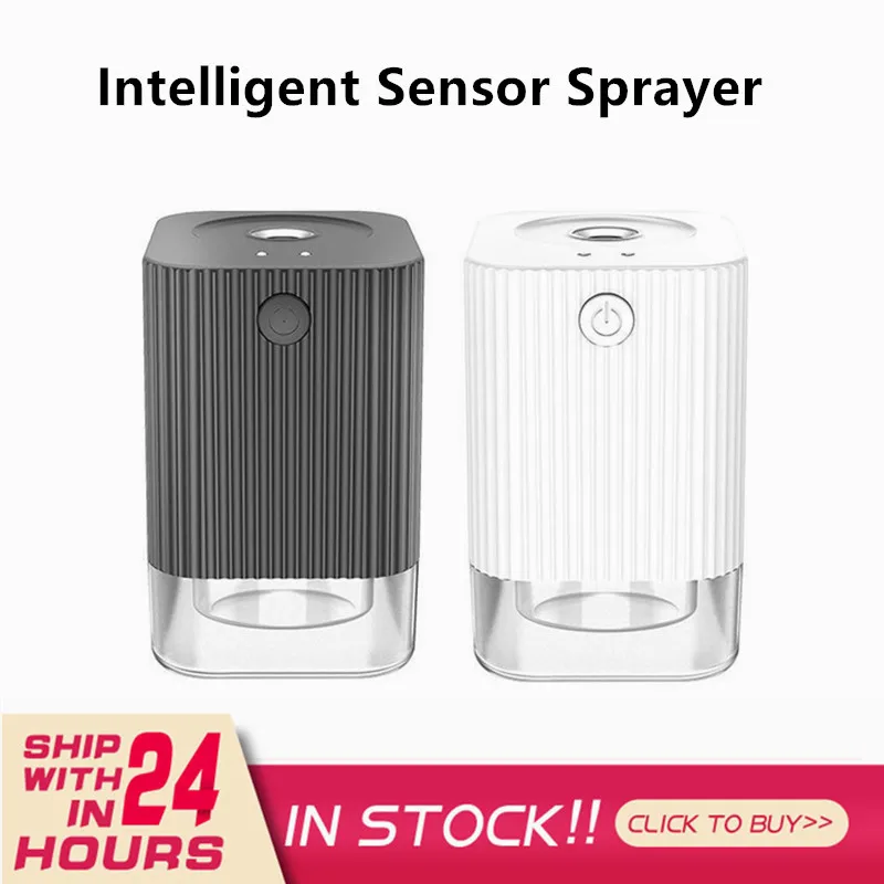 

Home Mini Smart Automatic Induction Disinfection Sprayer Timer Infrared Induction Alcohol Sterilization Spray Soap Dispenser