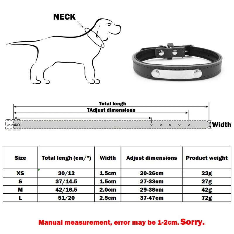 SimpleDog ошейник 11 цветов персонализированные ошейники для домашних питомцев