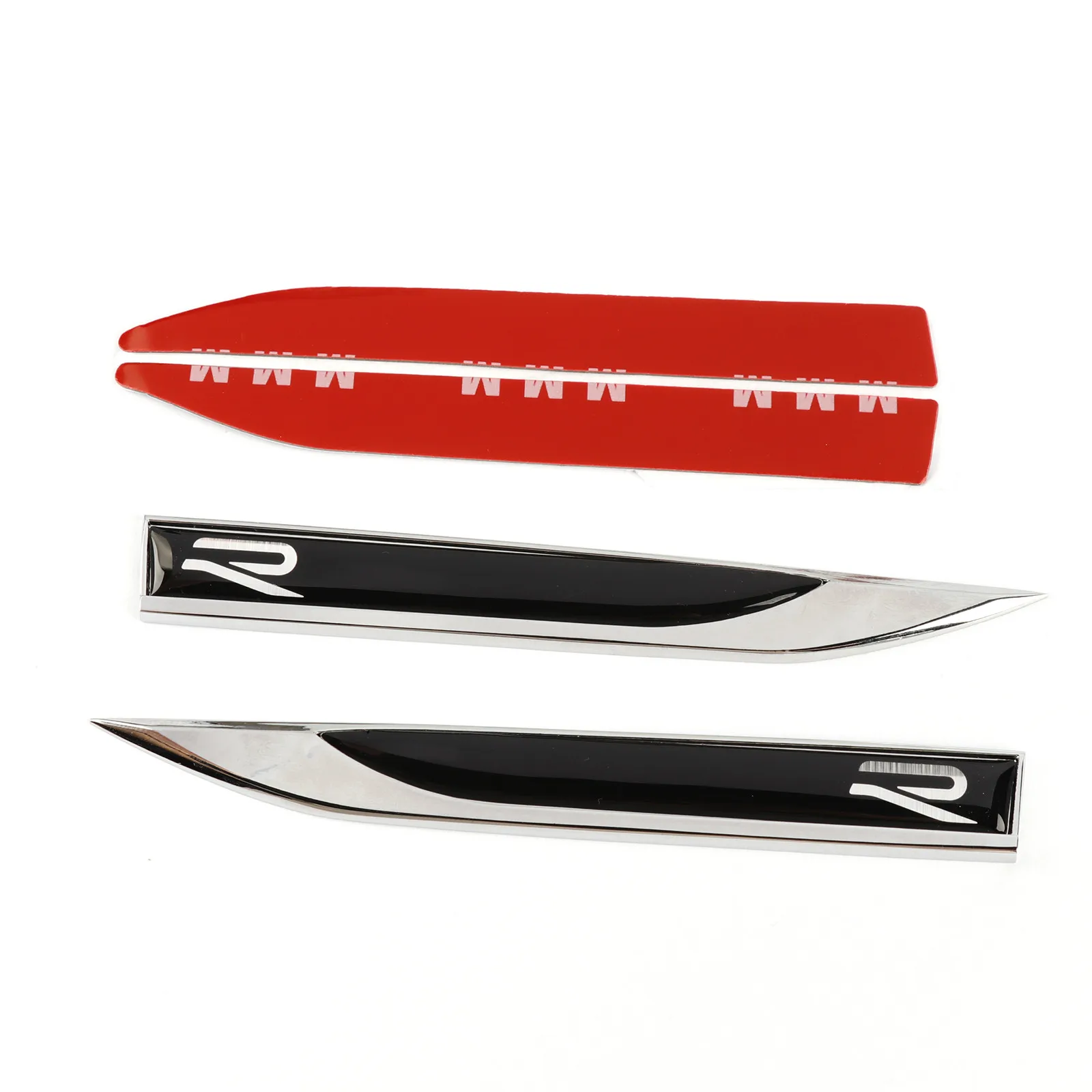 Pair Car Side Fender Knife Stickers Emblem Badge Decals Trim Styling R For VW Volkswagen Golf MK8 | Автомобили и мотоциклы