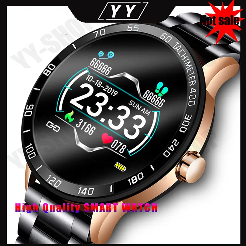YY 2019 новые мужские умные часы водонепроницаемые спортивные пульсометр