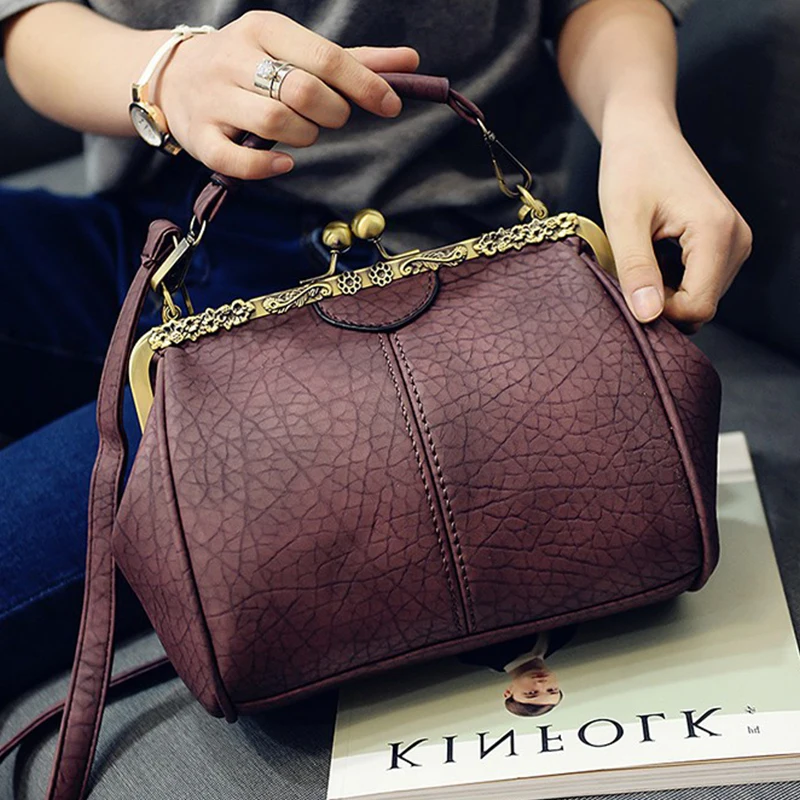 Маленькая ретро сумка из искусственной кожи 2020 женская наплечная мессенджер