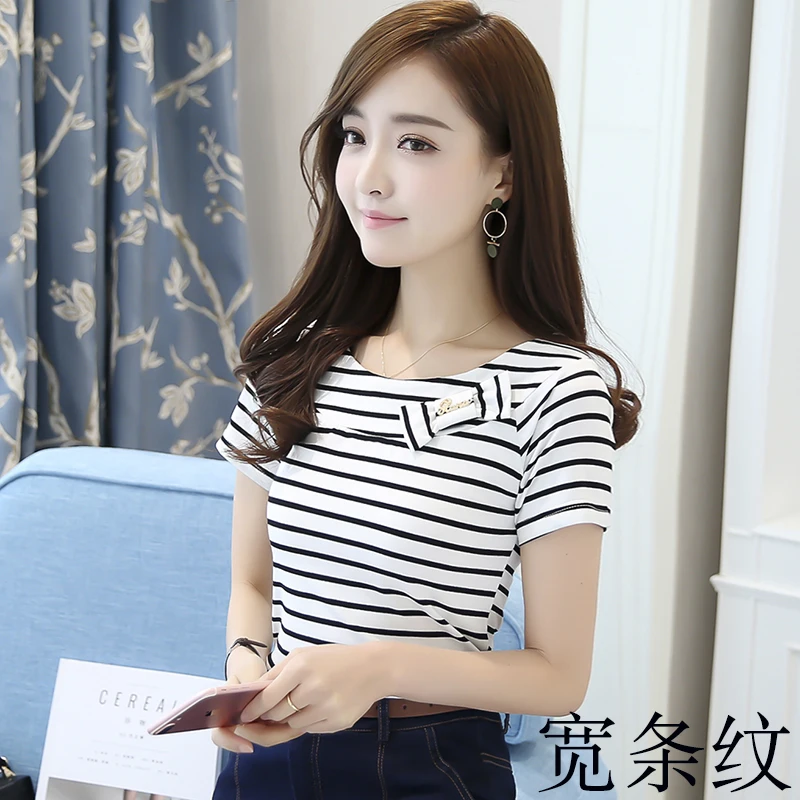 

T Shirt Women Spring T Shirt Basic O Neck Blusas Shorts Sleeve T-Shirt Femme Top White