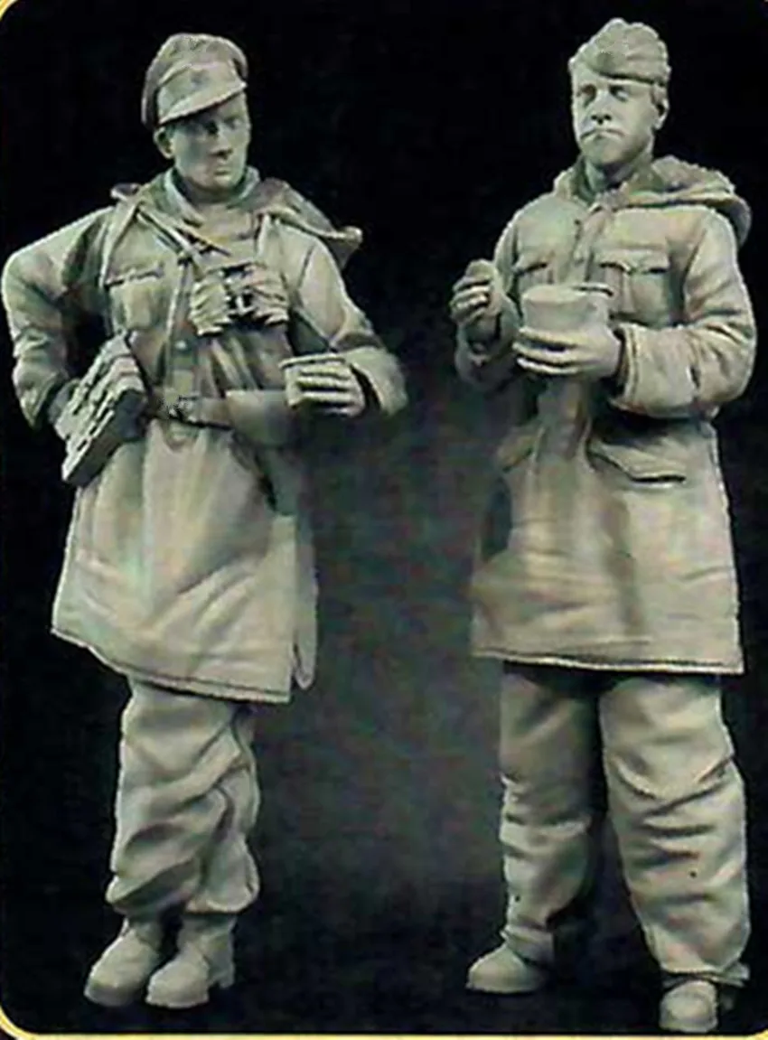 1:35 набор моделей фигурок из смолы разобранный Неокрашенный 977 | Игрушки и хобби