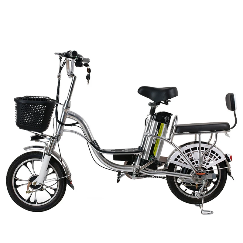 Bestellen UYOYI Erwachsene Elektrische Fahrrad 16 Zoll Rad 250W 48V 15AH Stadt Straße Elektromobil Mobilität Berg Fahrrad Doppel Sitz E-Bike