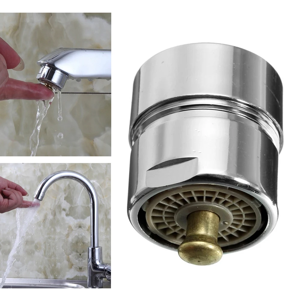 

Tap Aerator One Touch Control Valves Male Faucet Water Saving Bubbler Filter Diffuser Nozzle Water Faucet for kitchen supplies