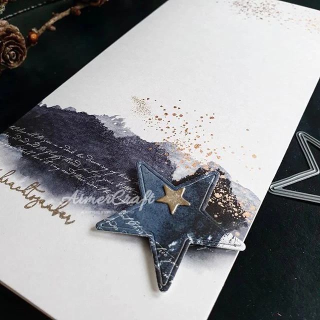 Звезда серии металлические режущие штампы трафарет для скрапбукинга DIY