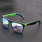 Мужские поляризованные солнцезащитные очки, Классические брендовые дизайнерские очки для вождения, солнцезащитные очки в стиле ретро с квадратными линзами UV400