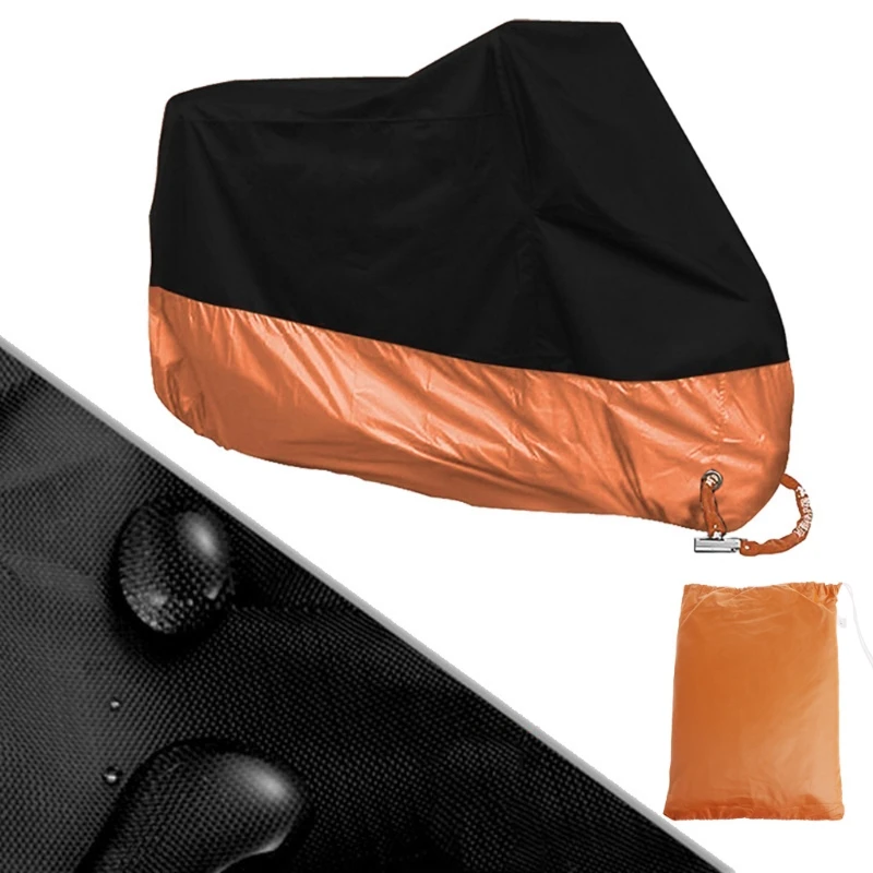 

Waterproof Outdoor Motorbike UV Protector Rain Dust Bike Motorcycle Cover Size L-3XL