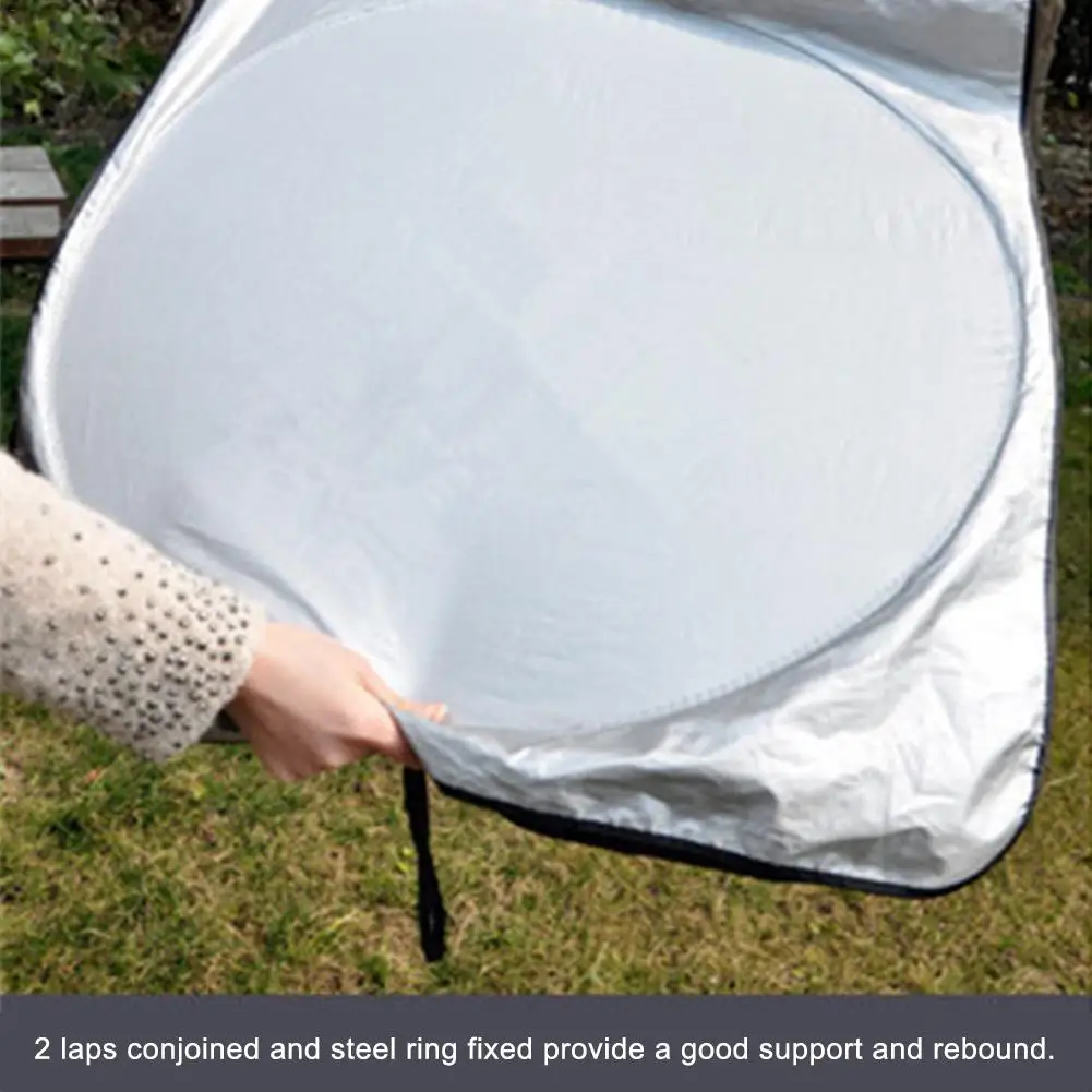 

Car Sunshade Front Windshield Foldable And Portable Sun Block Automobile Sunshade Cover Car Windshield Snow Sun Front Windscre