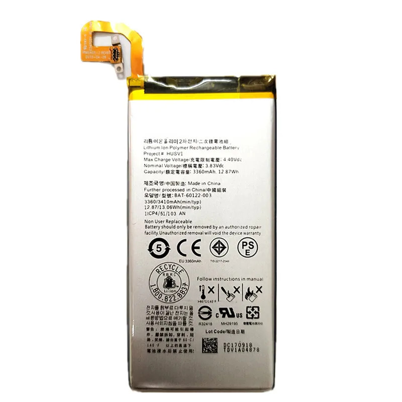 Новый 3360 мА/ч 12.87wh 3 83 v батарея для BlackBerry Priv STV100 1/2/3 HUSV1 с рукавом &quotлетучая мышь&quot