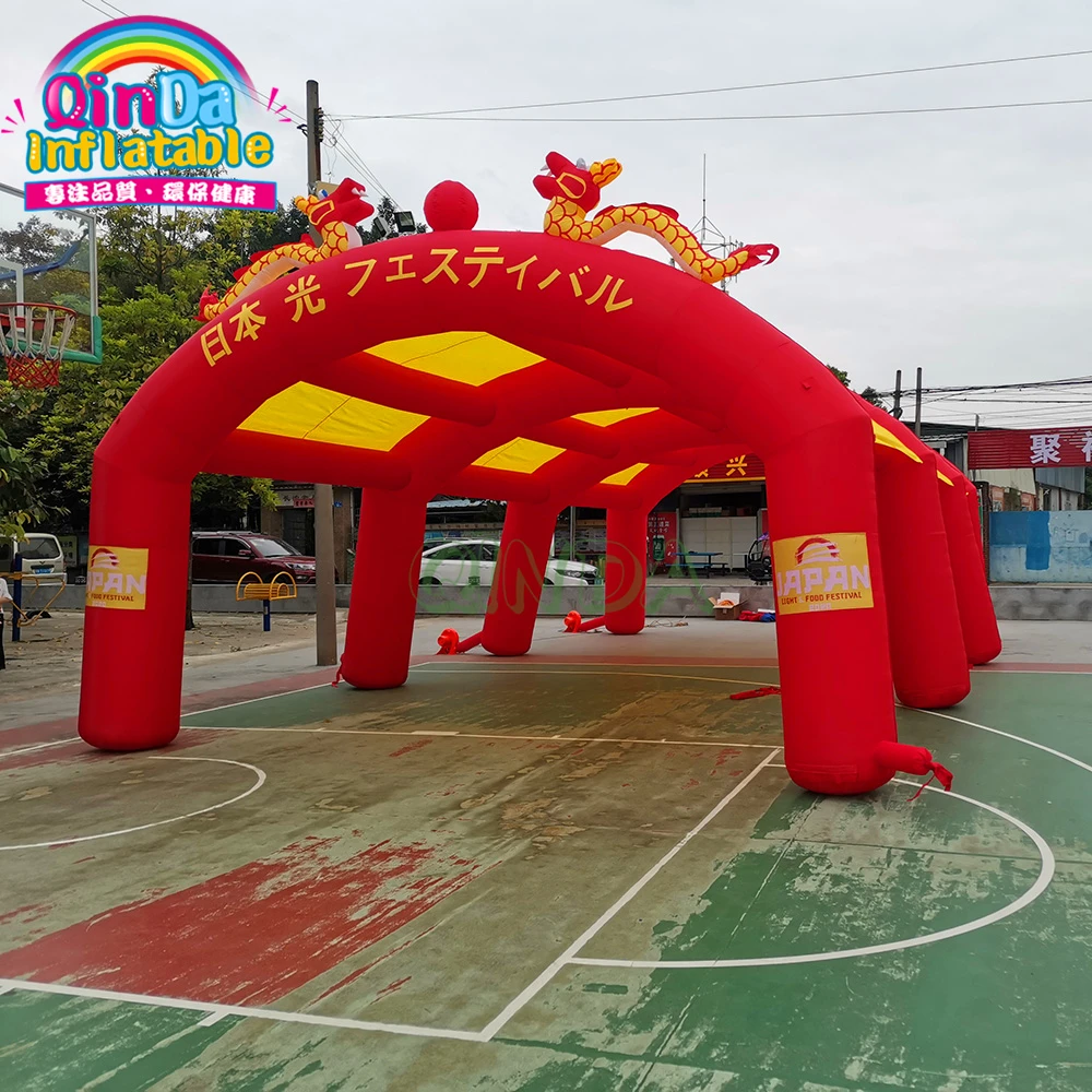 Надувная палатка-паук на заказ наружная реклама надувная купольная палатка igloo |