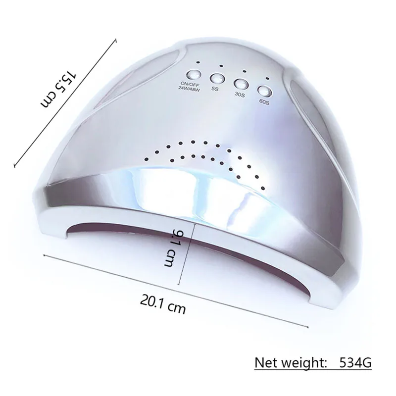 

XZMUV LED Nail Lamp for Manicure 48WNail Dryer Machine UV Lamp For Curing UV Gel Nail Polish With Motion sensing Manicure tools