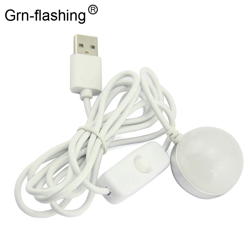 Портативный светодиодный мини-светильник с питанием от USB, ночник, настольная лампа для чтения книг, потолочный светильник, Магнитная Адсорбция для кемпинга, аварийная лампа с выключателем