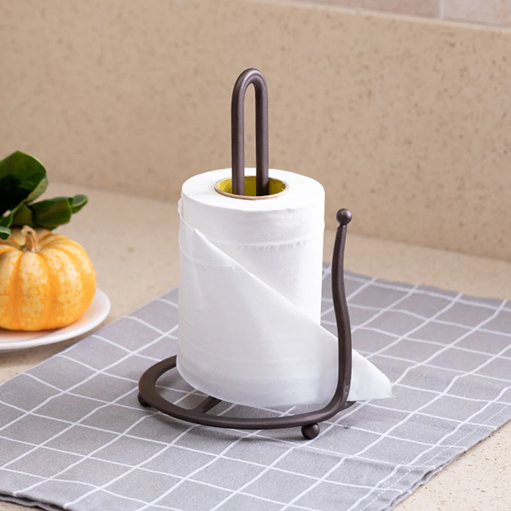 

Simple Iron Paper Towel Tissue Holder Home Decor Decor Kitchen Towels