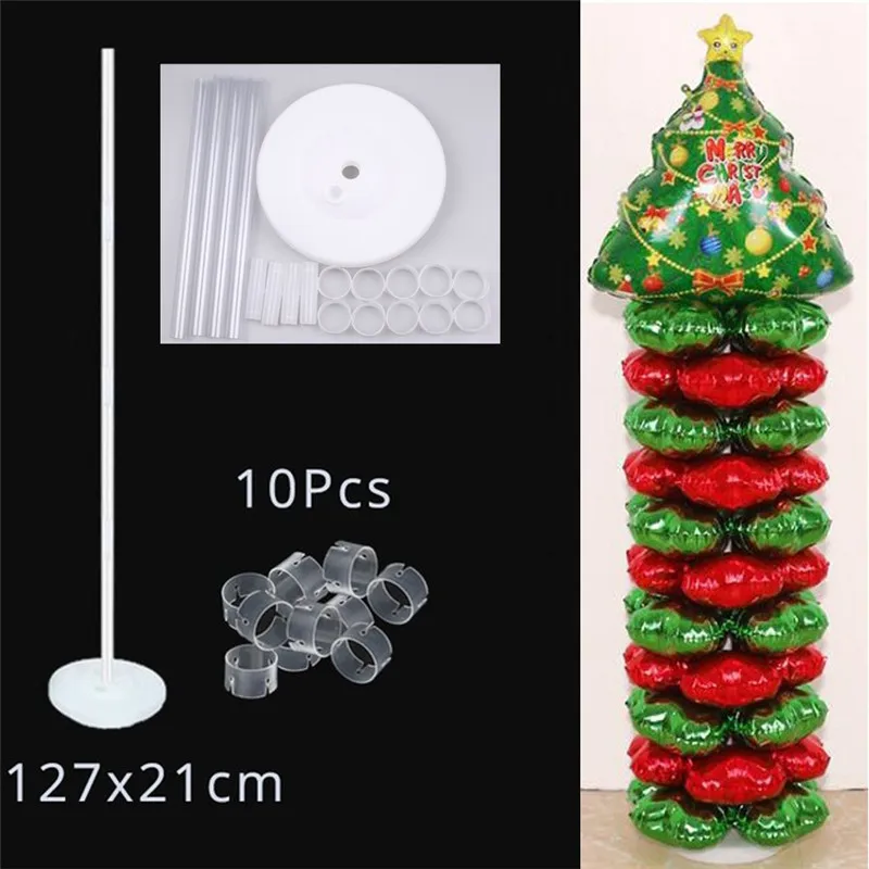 7 Tubes Balloons Stand Balloon Holder Column Confetti Baby Shower Kids Birthday Party Wedding Decoration Supplies | Дом и сад