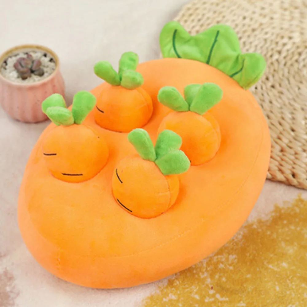 Игрушки для домашних животных собак морковь игра скрыть еду интерактивные