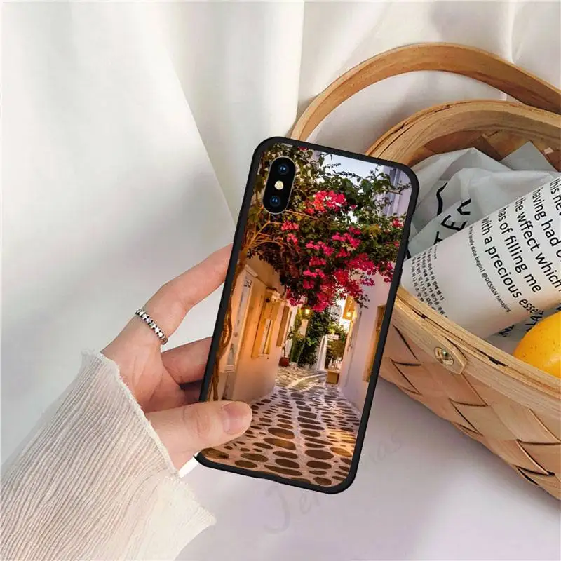 

travel italy France London Flower World Places luxury Phone Case cell for iPhone 11 12 pro XS MAX 8 7 6 6S Plus X 5S SE 2020 XR