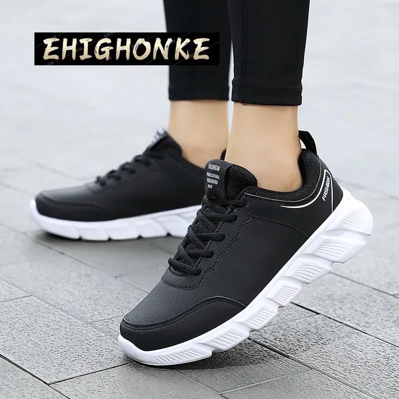 

Водонепроницаемая спортивная обувь , легкая обувь для женщин, нескользящая удобная обувь для бега из натуральной кожи для осени и зимы