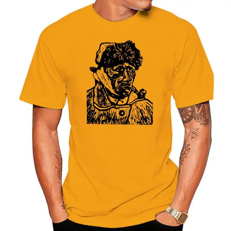 

Van Gogh Reproduction Smoking Pipe Tobacco Weed Cigarettes MenS T Shirt Cool Casual Pride T Shirt Men Unisex Fashion Tshirt