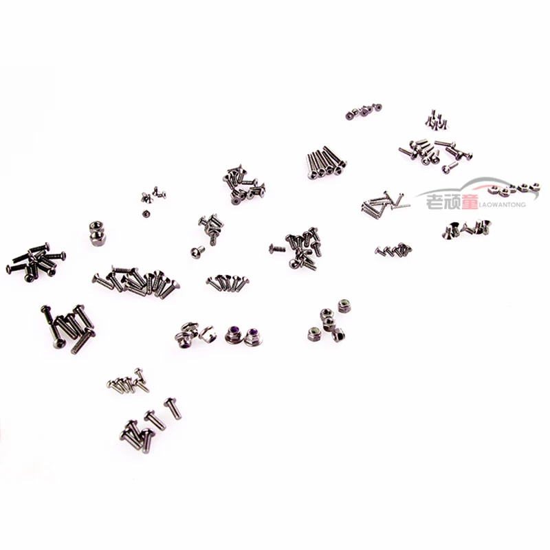 

LC Racing 1/14 запчасти L6040 обновленные аксессуары Полный автомобильный комплект винтов для радиоуправляемого внедорожника пустынная модель гру...