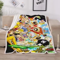 3d flannel anime blanket soft comfortable sofa cover soft blanket adult children sheets boys girls birthday holiday gifts