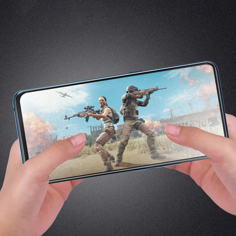 Микроданные для Vivo X27 Pro S1 полное покрытие матовое закаленное стекло VIVO X27pro