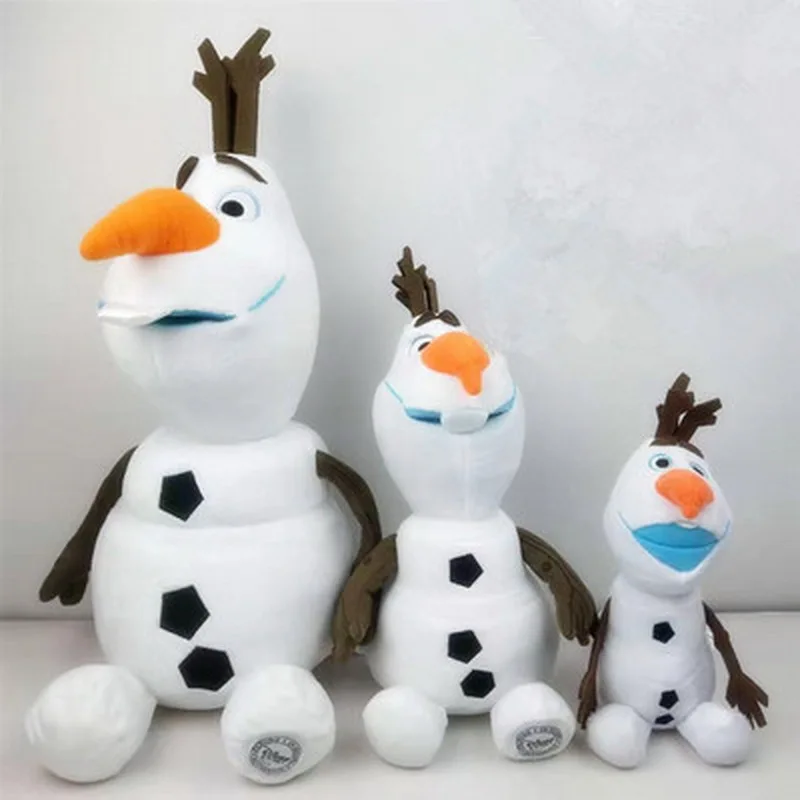 Disney 23 см/30 см/50 из мультфильма &quotХолодное сердце&quot 2 Снеговик Плюшевые игрушки в виде Олафа Мягкие плюшевые