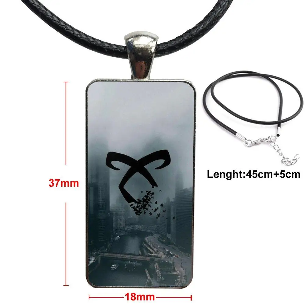 Для женщин подарок Shadowhunters ведущий Дизайн Модные Винтажные стеклянные женские