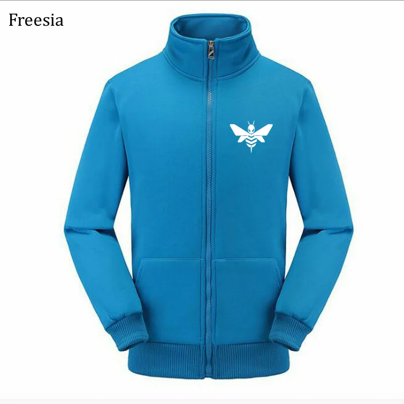 2020 new hoodie men's autumn and winter print hornet cute pattern printing warm sports thin | Мужская одежда