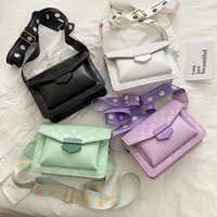 bag female 2020 summer new purple diagonal simple wild shoulder bag casual fashion diamond small square bag